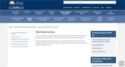 Desktop Screenshot of accommodationandrealestate.gov.bc.ca