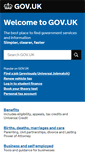 Mobile Screenshot of gov.uk