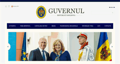 Desktop Screenshot of gov.md