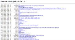 Desktop Screenshot of emrlibrary.gov.yk.ca