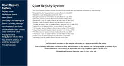 Desktop Screenshot of jus.gov.mb.ca