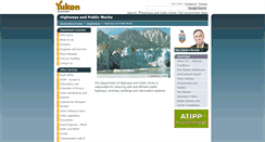 Desktop Screenshot of hpw.gov.yk.ca