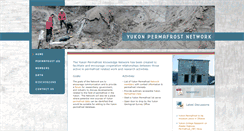 Desktop Screenshot of permafrost.gov.yk.ca