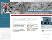 Tablet Screenshot of permafrost.gov.yk.ca