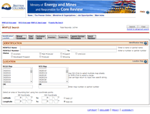 Tablet Screenshot of minfile.gov.bc.ca