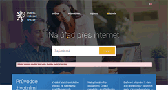 Desktop Screenshot of gov.cz