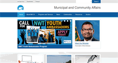 Desktop Screenshot of maca.gov.nt.ca