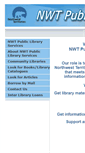 Mobile Screenshot of nwtpls.gov.nt.ca