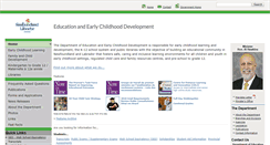 Desktop Screenshot of ed.gov.nl.ca