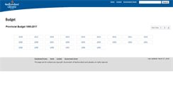 Desktop Screenshot of budget.gov.nl.ca