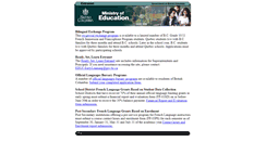 Desktop Screenshot of bcedextranet.gov.bc.ca