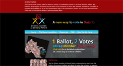 Desktop Screenshot of citizensassembly.gov.on.ca