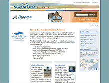 Tablet Screenshot of nsgc.gov.ns.ca