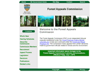 Tablet Screenshot of fac.gov.bc.ca