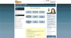 Desktop Screenshot of justice.gov.yk.ca