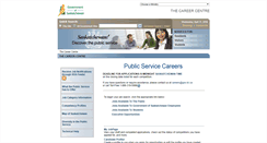 Desktop Screenshot of careers.gov.sk.ca