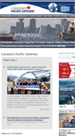Mobile Screenshot of pacificgateway.gov.bc.ca