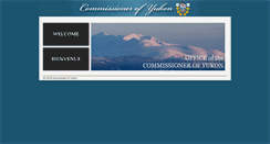 Desktop Screenshot of commissioner.gov.yk.ca