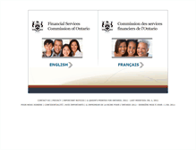 Tablet Screenshot of fsco.gov.on.ca