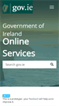 Mobile Screenshot of gov.ie