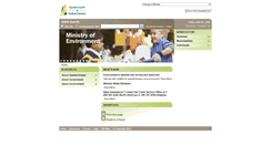 Desktop Screenshot of environment.gov.sk.ca