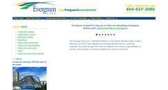 Desktop Screenshot of evergreenline.gov.bc.ca