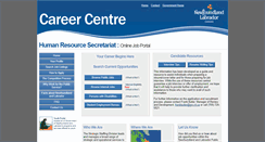 Desktop Screenshot of hiring.gov.nl.ca
