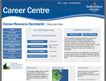 Tablet Screenshot of hiring.gov.nl.ca