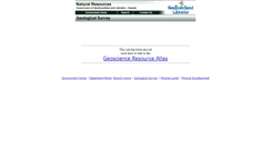 Desktop Screenshot of geosurv.gov.nl.ca