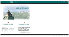 Desktop Screenshot of direct.gov.mb.ca